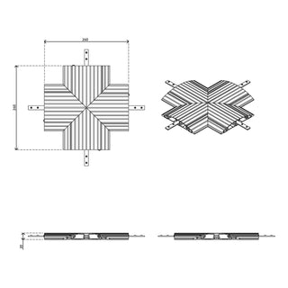 Addit Kabelbeschermer Kruisverbinding