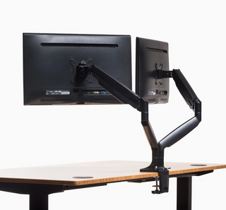Promotion: Meri Sit-stand desk + free Jaswig Dual monitor arm (black)